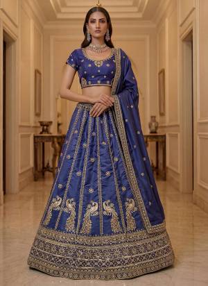 For A Fancy Designer Look,Grab These Lehenga Choli With Dupatta in Fine Colored.These Lehenga And Choli Are Silk And Dupatta Are Fabricated On Silk Pair.Its Beautified With Fancy Jari,Sequance Embroidery,Lace Work. 