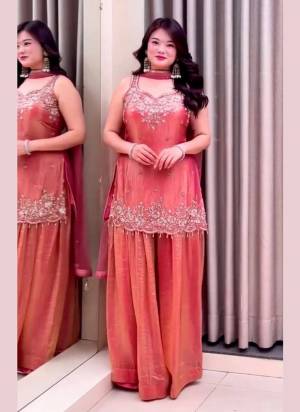 Looking These Suit in Fine Colored Pair With Bottom And Dupatta.These Top Are Fendy Satin And Bottom Are Fabricated On Fendy Satin Pair With Fendy Satin Dupatta.Its Beautified With Designer Embroidery Work.