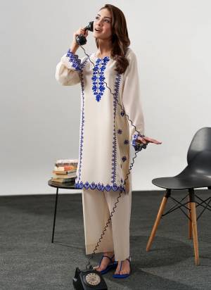 Looking These Suit in Fine Colored Pair With Bottom .These Top Are Chanderi And Bottom Are Fabricated On Chanderi Pair.Its Beautified With Designer Embroidery Work.