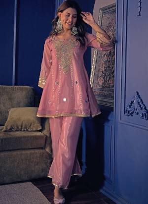 Looking These Suit in Fine Colored Pair With Bottom .These Top Are Silk Crepe And Bottom Are Fabricated On Silk Crepe Pair.Its Beautified With Designer Embroidery Work.