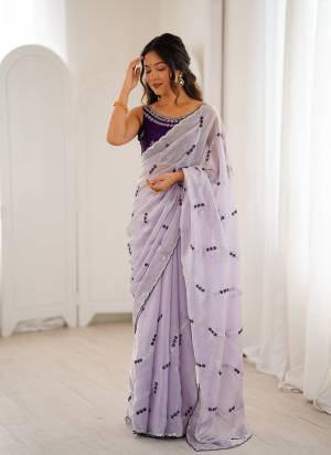 Attractive These Fancy Party Wear Saree in Fine Two Tone Colored.These Saree Are Fendy Satin And Blouse is Fendy Satin Fabricated.Its Beautified With Two Tone Color,Designer Sequance Embroidery Work.