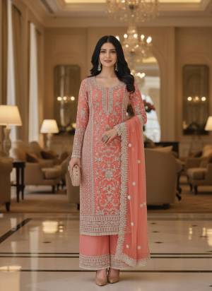Attaractive These Designer Part Wear Suit in Fine Colored Pair With Bottom And Dupatta.These Top Are Butterfly Net And Dupatta Are Fabricated On Butterfly Net Pair With Butterfly Net Bottom.Its Beautified With Japan Satin Inner.Its Beautified With Heavy Designer Codding Embroidery Work.