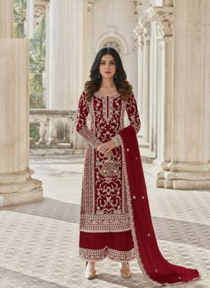 Attaractive These Designer Part Wear Suit in Fine Colored Pair With Bottom And Dupatta.These Top Are Butterfly Net And Dupatta Are Fabricated On Butterfly Net Pair With Butterfly Net Bottom.Its Beautified With Japan Satin Inner.Its Beautified With Heavy Designer Codding Embroidery Work.