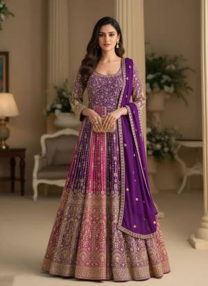 Looking These Party Wear Free Size Stitched Anarkali Suit in Fine Colored Pair.These Top And Dupatta Are Faux Georgette Fabric.Its Beautified With Heavy Designer Embroidery Work.