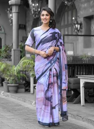 Attrective These Party Wear Gown With Saree in Fine Colored.These Saree Are Imported Georgette And Blouse is Fabricated On Imported Georgette Pair.Its Beautified With Designer Digital Printed Printed.