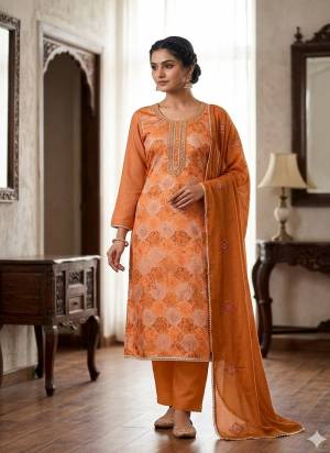 Garb These Suit in Fine Colored Pair With Bottom And Dupatta.These Top Are Muslin And Dupatta Are Fabricated On Naznin Pair With Dul Santoon Bottom.Its Beautified With Designer Digital Printed, Hand Work.