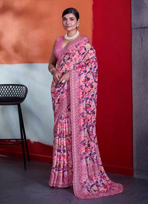 Garb These Fancy Party Wear Saree in Fine Colored.These Saree Are Cotton Crepe And Blouse is Cotton Crepe Fabricated.Its Beautified With Designer Printed.