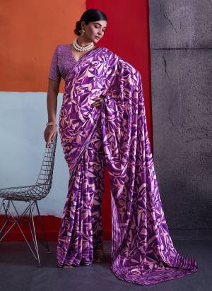 Garb These Fancy Party Wear Saree in Fine Colored.These Saree Are Cotton Crepe And Blouse is Cotton Crepe Fabricated.Its Beautified With Designer Printed.