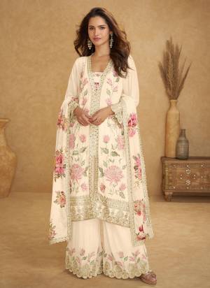 Attractive These Party Wear Free Size Stitched Plazzo Suit in Fine Colored Pair With Dupatta.These Top And Dupatta Are Chinon And Bottom Are Chinon.Its Beautified With Digital Printed,Designer Embroidery Work.