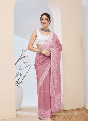 Looking These Party Wear Ready To Wear Saree in Fine Colored.These Saree Are Chiffon And Blouse is Chiffon Fabricated.Its Beautified With Designer Printed.