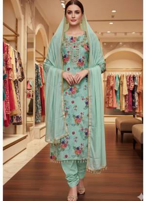 Garb This Suits In Lovely Color.Its Pretty Top Is Chinon Silk Based Paired Bottom Santoon And Chinon Silk Fabricated Dupatta. Its Designer Printed With Embroidery Work. Which Gives An Attractive To The Dress.