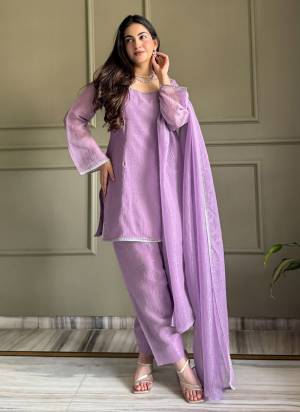 Looking These Suit in Fine Colored Pair With Bottom And Dupatta.These Top Are Crunchy Silk And Bottom Are Fabricated On Crunchy Silk Pair With Crunchy Silk Dupatta.Its Beautified With Designer Zardosi Hand Work.