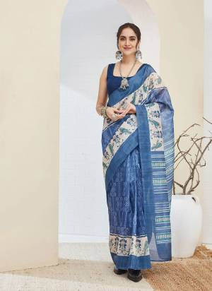Garb These Party Wear Ready To Wear Saree in Fine Colored.These Saree Are Silk Blend And Blouse is Silk Blend Fabricated.Its Beautified With Designer Printed.