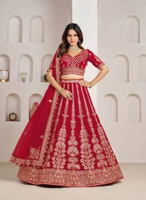 For A Designer Look,Grab These Lehenga Choli in Fine Colored.These Lehenga And Choli Are Fabricated On Silk Pair With Organza Dupatta.Its Beautified With Designer Embroidery,Hand Work.