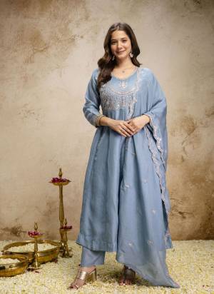 Garb These Suit in Fine Colored Pair With Bottom And Dupatta.These Top Are Vichitra Silk And Bottom Are Fabricated On Vichitra Silk Pair With Vichitra Dupatta.Its Beautified With Designer Embroidery Work.
