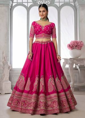 For A Designer Look,Grab These Lehenga Choli in Fine Colored.These Lehenga And Choli Are Fabricated On Silk Pair With Soft Net Dupatta.Its Beautified With Designer Embroidery,Hand Work.