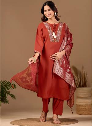 Garb These Suit in Fine Colored Pair With Bottom And Dupatta.These Top Are Mul Chanderi And Bottom Are Fabricated On Roman Silk Pair With Jacquard Silk Dupatta.Its Beautified With Designer Embroidery Work.
