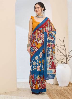 Garb These Party Wear Ready To Wear Saree in Fine Colored.These Saree Are Silk Blend And Blouse is Silk Blend Fabricated.Its Beautified With Designer Printed.