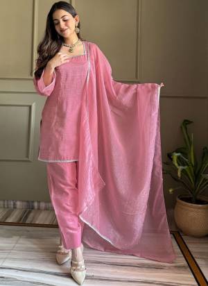 Garb These Suit in Fine Colored Pair With Bottom And Dupatta.These Top Are Crunchy Silk And Bottom Are Fabricated On Crunchy Silk Pair With Crunchy Silk Dupatta.Its Beautified With Designer Diamond Work.