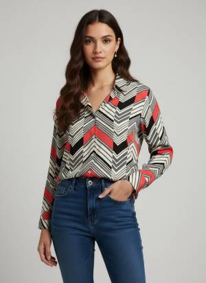 Looking These Beautiful Looking Readymade Short Shirt.These Shirt is Fabricated On Super Satin.Its Beautified With Designer Digital Printed.