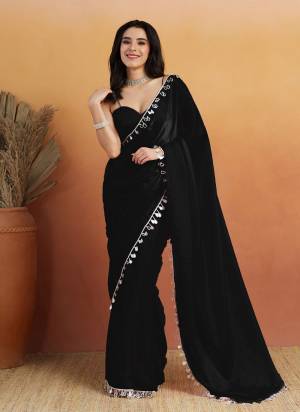 Garb These Party Wear Ready To Wear Saree in Fine Colored.These Saree Are Organza And Blouse is Organza Fabricated.Its Beautified With Solid With Heavy Lace Border Designer.