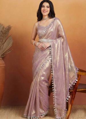 Garb These Party Wear Ready To Wear Saree in Fine Colored.These Saree Are Organza And Blouse is Organza Fabricated.Its Beautified With Solid With Heavy Lace Border Designer.