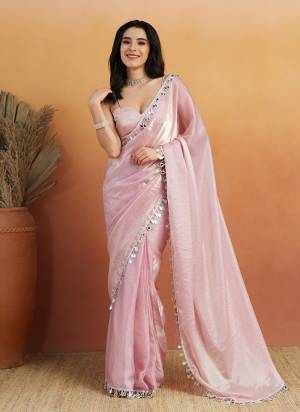 Garb These Party Wear Ready To Wear Saree in Fine Colored.These Saree Are Organza And Blouse is Organza Fabricated.Its Beautified With Solid With Heavy Lace Border Designer.