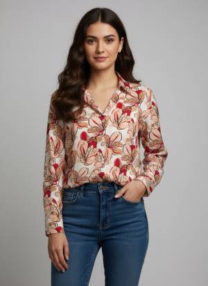 Garb These Beautiful Looking Readymade Short Shirt.These Shirt is Fabricated On Crepe.Its Beautified With Designer Digital Printed.