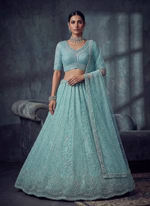 For A Fancy Designer Look,Grab These Lehenga Choli With Dupatta in Fine Colored.These Lehenga And Choli Are Net And Dupatta Are Fabricated On Soft Net Pair.Its Beautified With Fancy Patten,Jari,Sequance,Kasab,Thread Embroidery,Motif Work. 