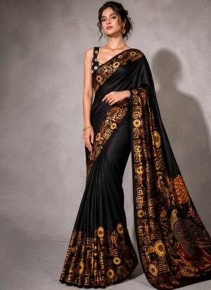 Garb These Party Wear Ready To Wear Saree in Fine Colored.These Saree Are Satin And Blouse is Satin Fabricated.Its Beautified With Designer Printed.