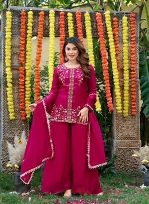 Garb These Suit in Fine Colored Pair With Bottom And Dupatta.These Top Are Fendy Satin And Bottom Are Fabricated On Fendy Satin Pair With Fendy Satin Dupatta.Its Beautified With Designer Beads Embroidery Work.