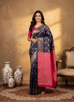 Looking These Party Wear Saree in Fine Colored.These Saree is Fabricated On Art Silk Pair With Art Silk Blouse.Its Beautified Woven Jacquard Designer.