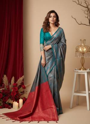 Garb These Party Wear Saree in Fine Colored.These Saree is Fabricated On Art Silk Pair With Art Silk Blouse.Its Beautified Woven Jacquard Designer.