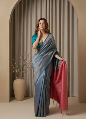Garb These Party Wear Saree in Fine Colored.These Saree is Fabricated On Art Silk Pair With Art Silk Blouse.Its Beautified Woven Jacquard Designer.