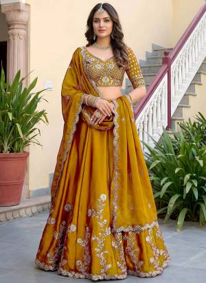 For A Designer Look,Grab These Lehenga Choli in Fine Colored.These Lehenga And Blouse Are Fabricated On Rangoli Silk Pair With Dupatta Are Rangoli Silk.Its Beautified With Dori,Jari,Sequance Embroidery Work.