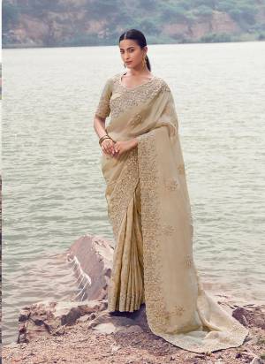 Looking These Fancy Party And Fastival Wear Saree in Fine Colored.These Saree Are Tissue Jacquard And Blouse is Fabricated On Silk.Its Beautified With Designer Mirror,Jari,Sequance Embroidery With Pearl Stone Hand Work.