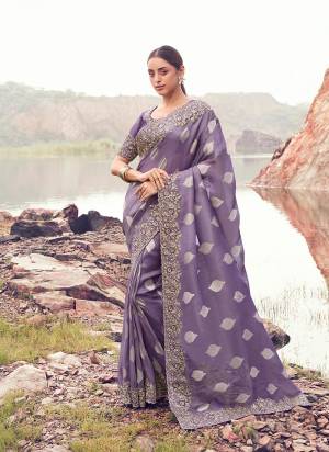 Looking These Fancy Party And Fastival Wear Saree in Fine Colored.These Saree Are Tissue Jacquard And Blouse is Fabricated On Silk.Its Beautified With Designer Mirror,Jari,Sequance Embroidery With Pearl Stone Hand Work.