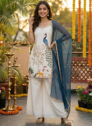 Garb These Suit in Fine Colored Pair With Bottom And Dupatta.These Top Are French Crepe And Bottom Are Fabricated On French Crepe Pair With Georgette Dupatta.Its Beautified With Designer Embroidery Work.