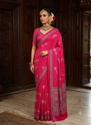 Attractive These Fastive And Party Wear Saree in Fine Colored.These Saree And Blouse is Fabricated On Crepe Silk.Its Beautified With Designer Digital Printed.