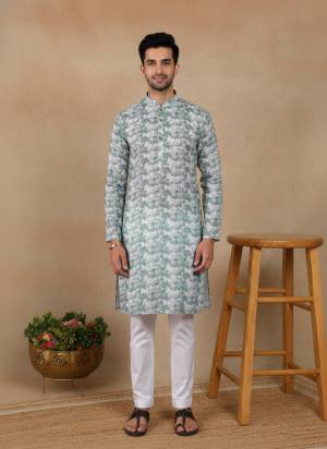 For A festive Wear,Grab These Readymade Kurta With Bottom in Fine Colored.These Kurta is Fabricated On Linen And Art Silk Payjama With Designer Digital Printed.Buy Now.