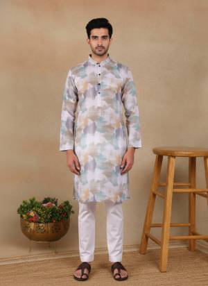 For A festive Wear,Grab These Readymade Kurta With Bottom in Fine Colored.These Kurta is Fabricated On Linen And Art Silk Payjama With Designer Digital Printed.Buy Now.