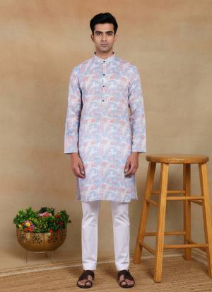 For A festive Wear,Grab These Readymade Kurta With Bottom in Fine Colored.These Kurta is Fabricated On Linen And Art Silk Payjama With Designer Digital Printed.Buy Now.