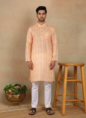 For A festive Wear,Grab These Readymade Kurta With Bottom in Fine Colored.These Kurta is Fabricated On Linen And Art Silk Payjama With Designer Digital Printed.Buy Now.
