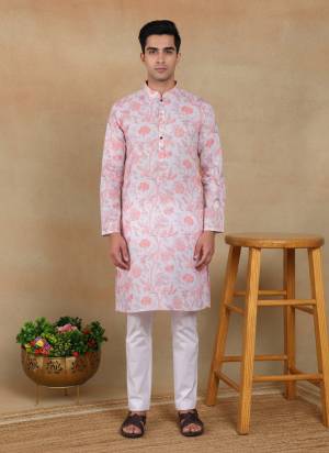 For A festive Wear,Grab These Readymade Kurta With Bottom in Fine Colored.These Kurta is Fabricated On Linen And Art Silk Payjama With Designer Digital Printed.Buy Now.