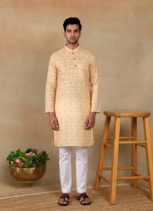 For A festive Wear,Grab These Readymade Kurta With Bottom in Fine Colored.These Kurta is Fabricated On Linen And Art Silk Payjama With Designer Digital Printed.Buy Now.