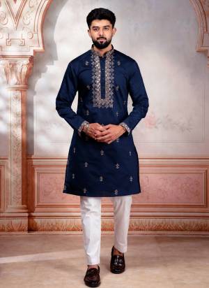 For A festive And Party Wear,Looking These Readymade Kurta With Payjama in Fine Colored.These Kurta is Fabricated On Cotton And Art Silk Bottom With Designer Embroidery Work.Buy Now.
