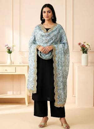 Grab These Beautiful Colored Ethnic Dupatta.This Dupatta is Fabricated On Beautiful Jimmy Choo Fabric . It Is Beautified With Beautiful Digital Printed With Lace Work.