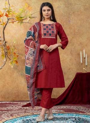 Garb These Suit in Fine Colored Pair With Bottom And Dupatta.These Top Are Dhabu Cotton And Bottom Are Fabricated On Dhabu Cotton Pair With Cotton Dupatta.Its Beautified With Designer Embroidery Work.
