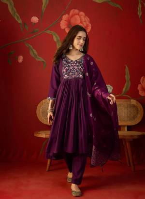 Garb These Suit in Fine Colored Pair With Bottom And Dupatta.These Top Are Roman Silk And Bottom Are Fabricated On Roman Silk Pair With Banarasi Jacquard Dupatta.Its Beautified With Designer Embroidery Work.