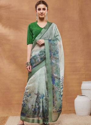 Looking These Party Wear Ready To Wear Saree in Fine Colored.These Saree Are Silk Blend And Blouse is Silk Blend Fabricated.Its Beautified With Designer Printed.